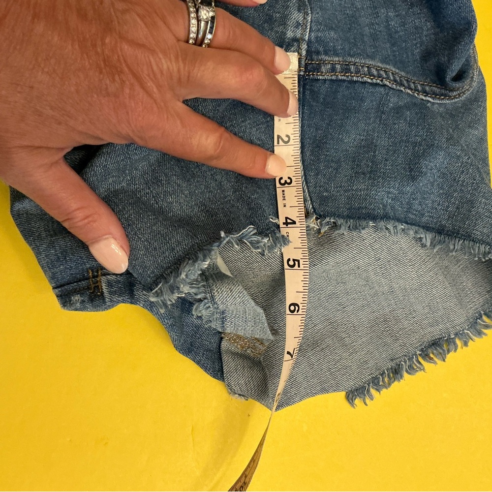 Aerie Dream daydream Jean denim shorts sz large - Picture 6 of 6